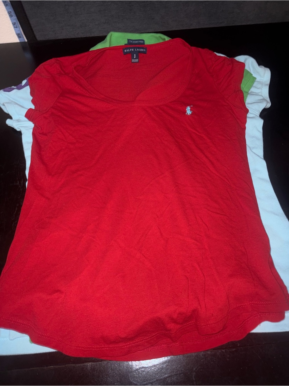 Ralph Lauren Blue Label Polo Trio - Green, Red, White - Picture 2 of 4
